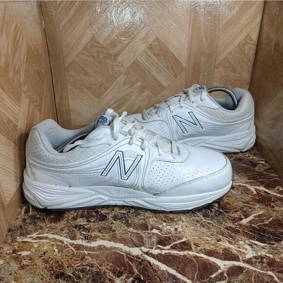 New Balance men's 840 walking shoes sneaker white leather size 11.5 - Picture 6 of 10